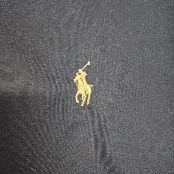 Polo Ralph Lauren Vintage Mens Navy Bomber Jacket with plaid lining XXL - Picture 2 of 7